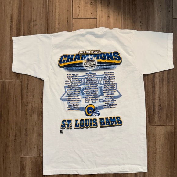 Vintage Pro Play Super Bowl 34 Rams Tee​ - Picture 3 of 6